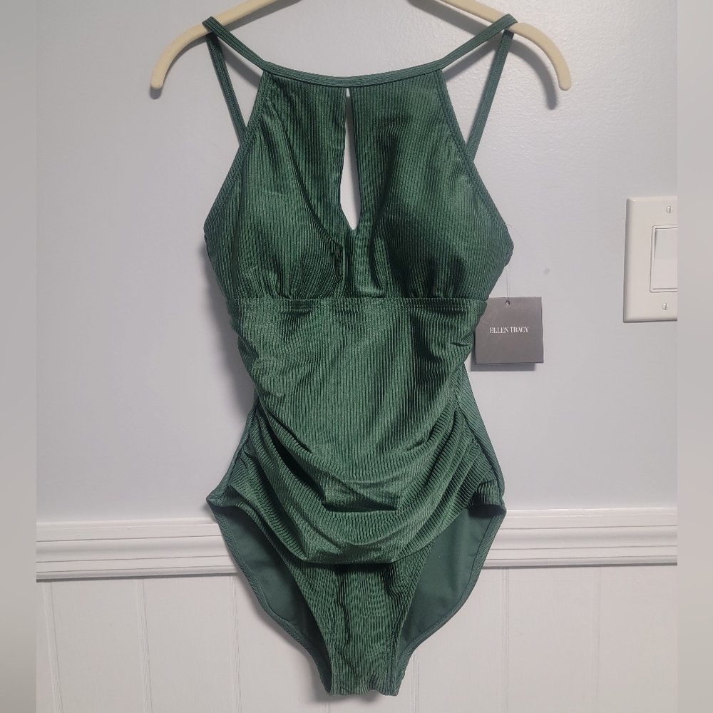 Ellen Tracy tummy control bathing suit